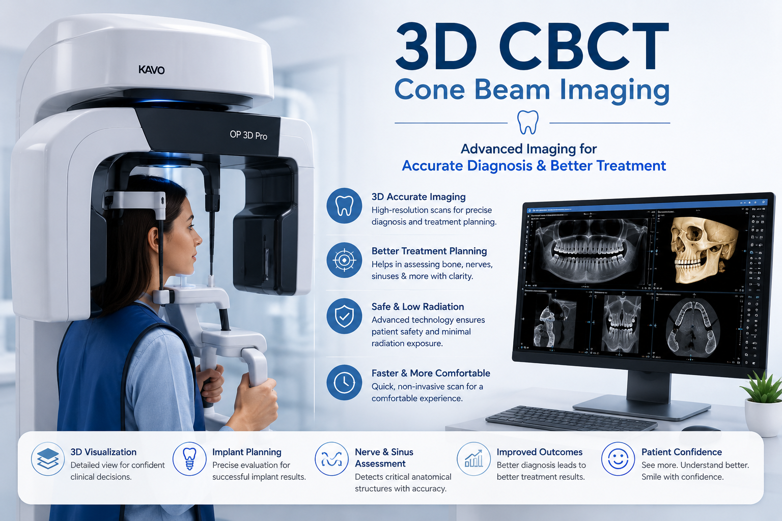 3D CBCT Cone Beam Imaging